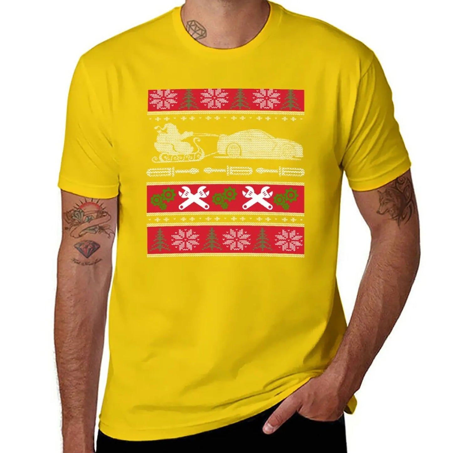 Santa & GTR T-Shirt|